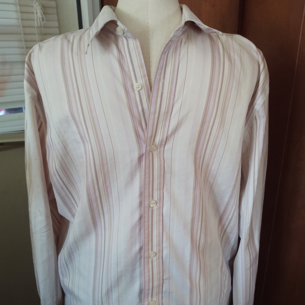 🚨Eddie Bauer men's dress shirt size L (TB)